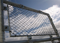 Diamond Hole Helideck Safety Net Cycle ใช้การป้องกัน Stainless Steel