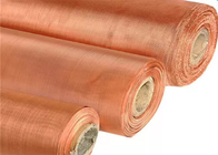 Rf Shielding 99.99% Pure Red Emf Copper Mesh ม้วนตาข่ายทองแดงละเอียดไม่เป็นสนิม