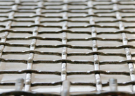 10mm Square Hole Crimped Wire Mesh ทอก่อนสดใส